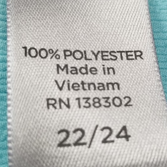 Avenue sz 22/24 long sleeve tassel lace front top - Picture 5 of 12